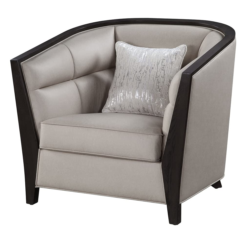 Zemocryss Beige Fabric Chair by Acme