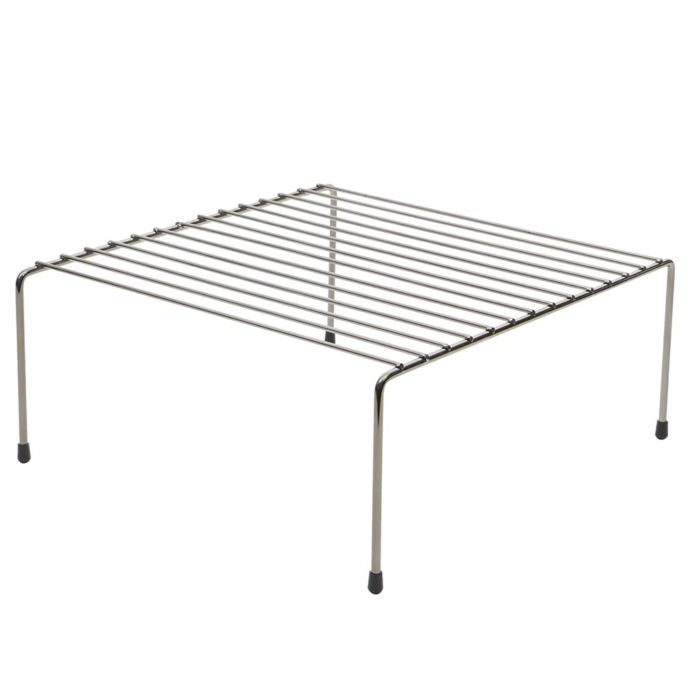 Home Basics Freestanding Shelf Helper for Dinnerware