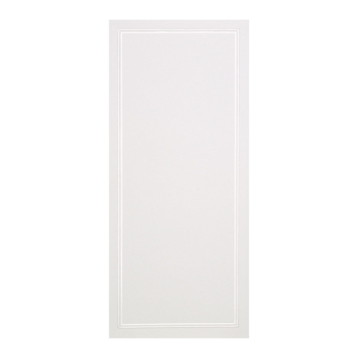 Gartner Studios Pearl White Trifold Wedding Program, Print At Home, 8.5    X 11    Unfolded, 50 Count