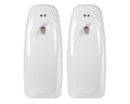 Automatic Air Freshener Spray Dispenser (2-Pack) Wall Mounted or Free Standing, Commercial and Home Use, Multiple Time Scent/Mis