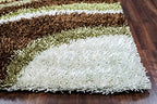 Rizzy Rugs Kempton Shag Green Rug Rug Size: 5' X 7'