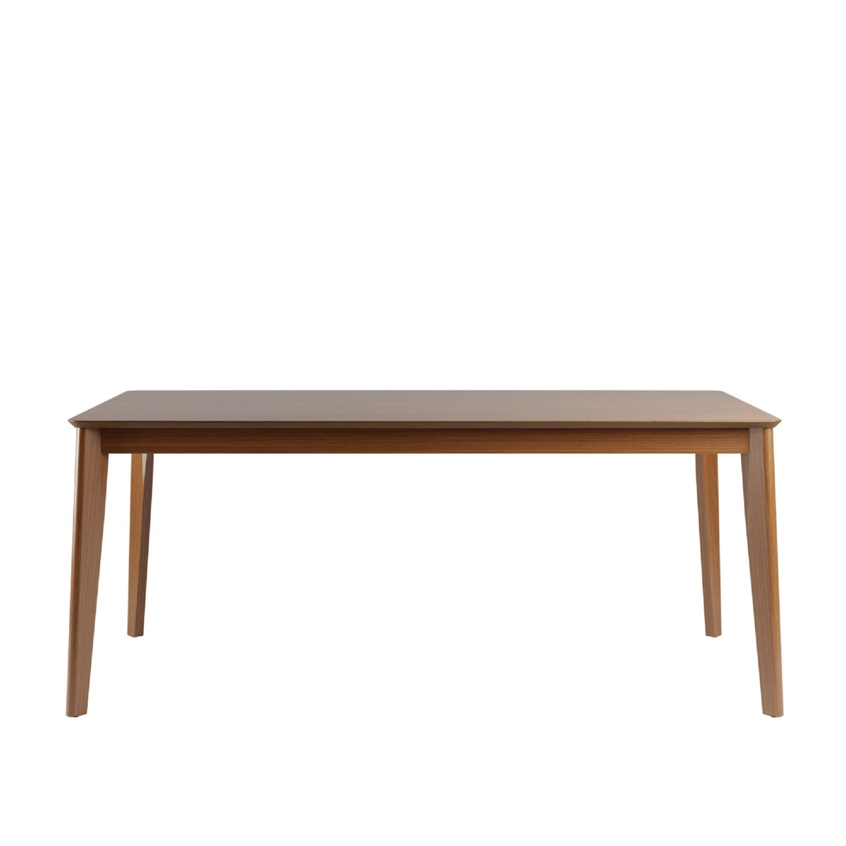 Manhattan Comfort Tudor 70.86' Contemporary Modern Dining Table For 6 - Smooth Rounded Edges, Solid Wood Splayed Legs, Durable