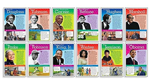 Teachers Friend Notable African Americans Bb Set (Set Of 6)