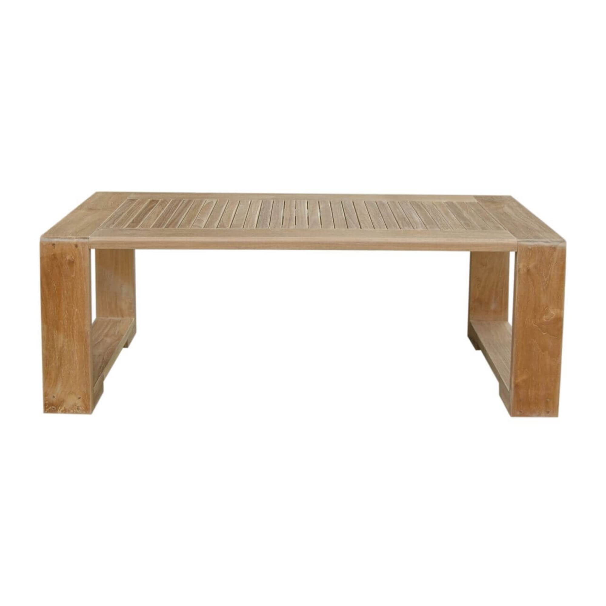 Anderson Teak DS-805 Capistrano Rectangular Modern Coffee Table