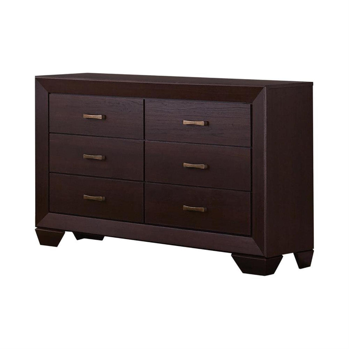 Coaster Fenbrook 6 Drawer Dresser Dark Cocoa 204393