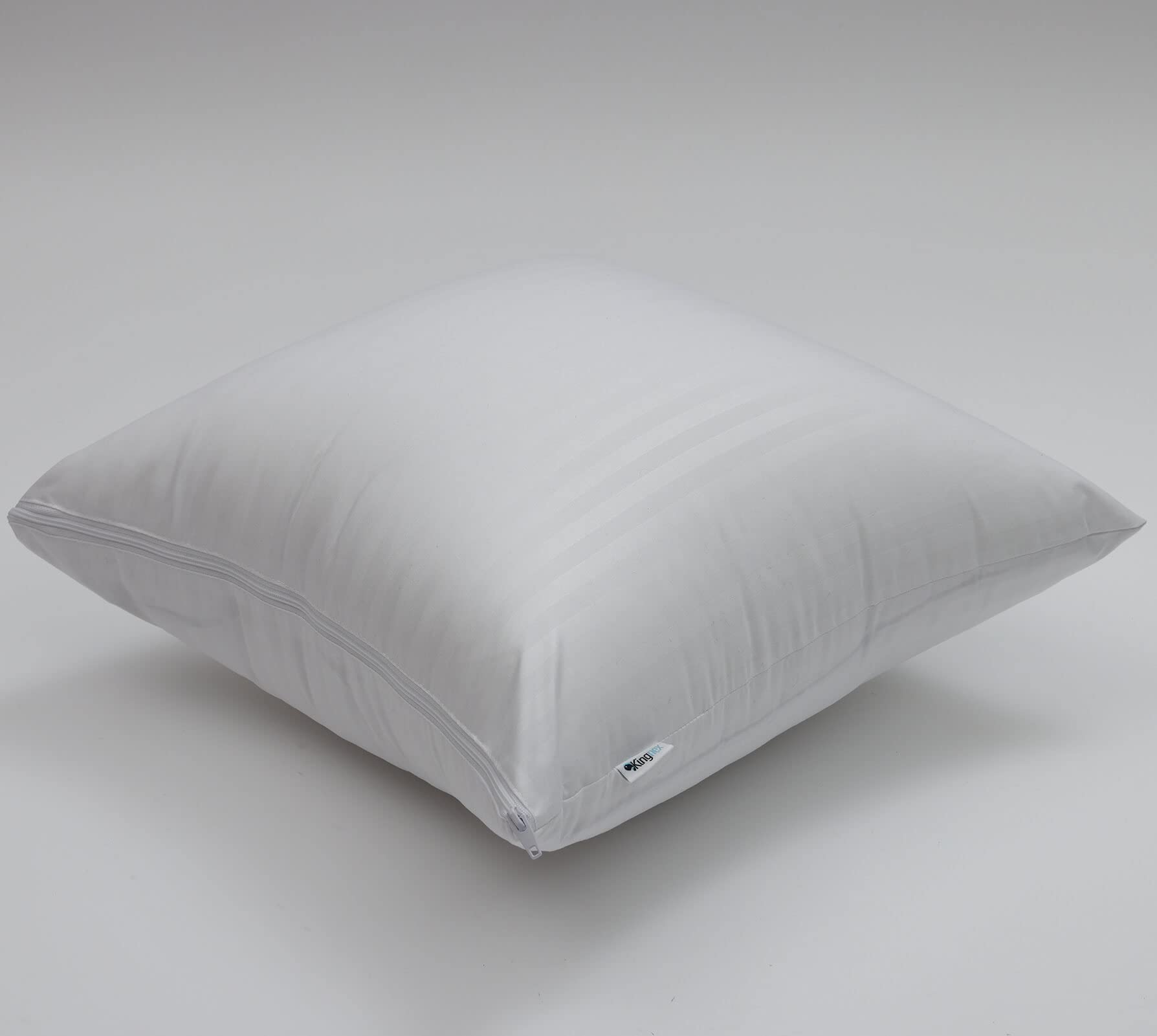 Feather Proof Pillow Protectors 18X18 Waterproof Cover For Goose Down Square Throw Pillows 2 Pack