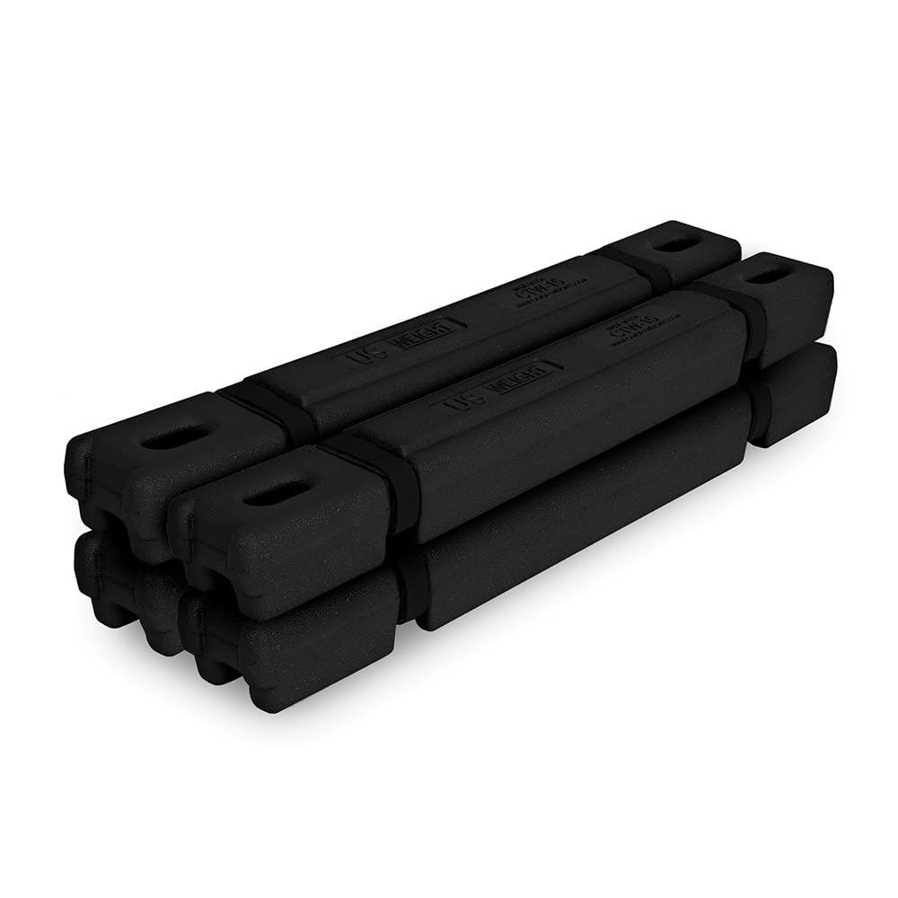 Us Weight Four 15 Lb. Ingot Canopy Weights Secure Tents, Canopies, And Umbrellas At Outdoor Events -  60 Lb