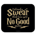 Harry Potter I Am Up To No Good Low Profile Thin Rubber Mouse Pad Mousepad