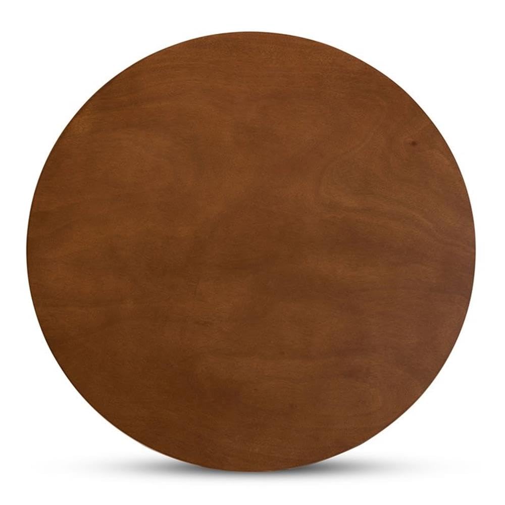 Baxton Studio Liese Modern and Contemporary Transitional Walnut Brown Finished Wood 5-Piece Dining Set