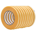 WOD Clear Produce Poly Bag Sealing Tape, 1/2 inch x 180 yds. (Pack of 10) for Packaging and Sealing of Meat, Gifts, or Ice Bags 