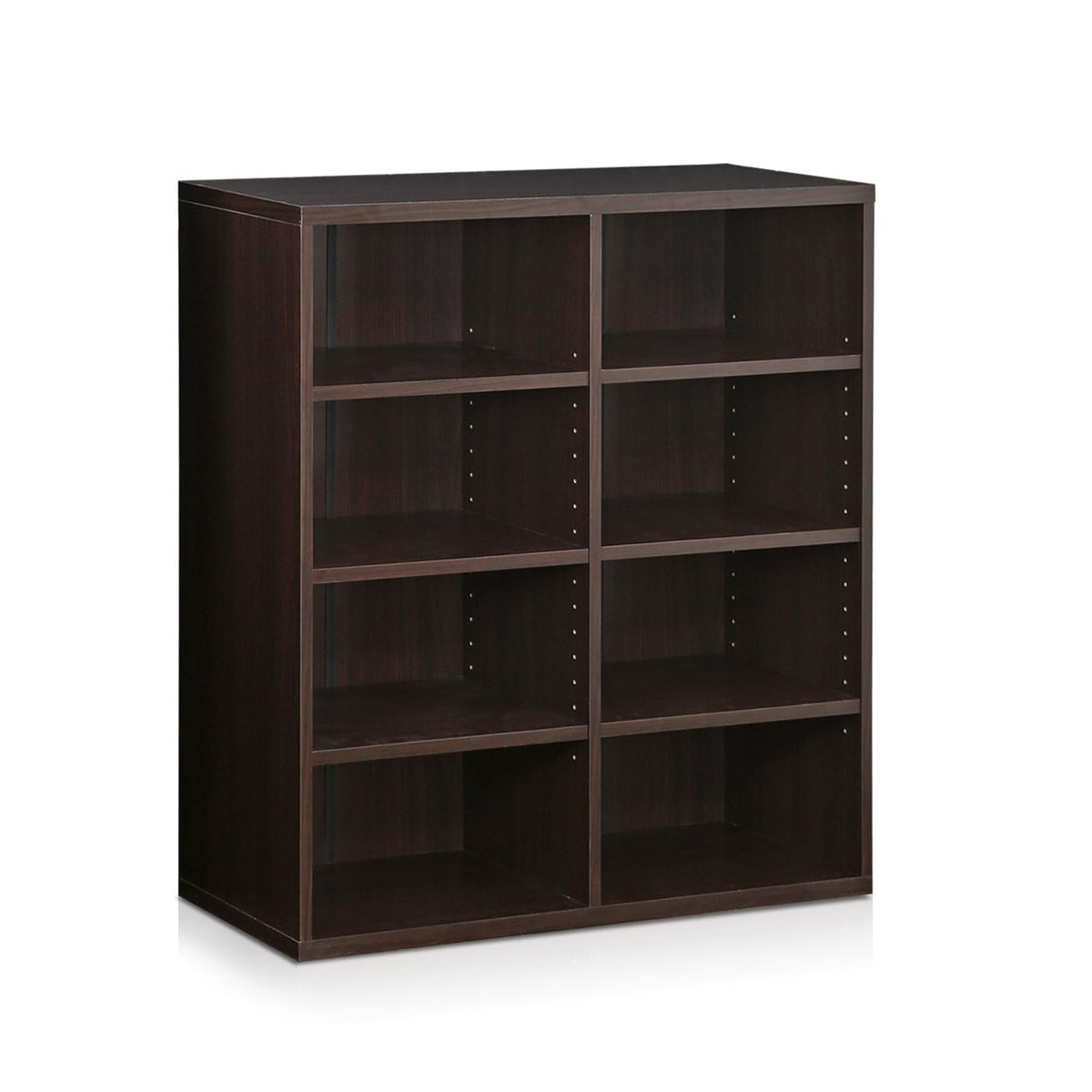 Furinno Indo Accessories Storage Shelf, 4 X 2&quot;, Espresso