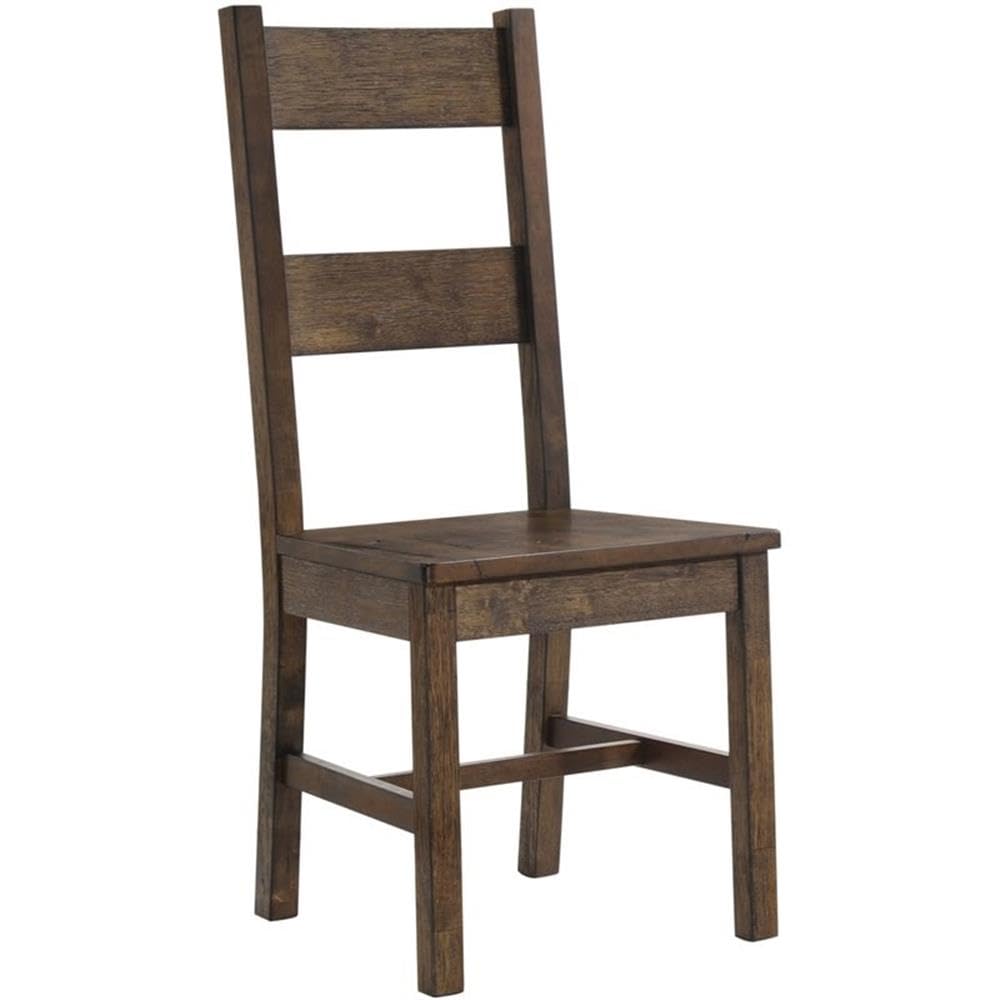 Coaster Furniture Dining Chair Rustic Golden Brown 107042