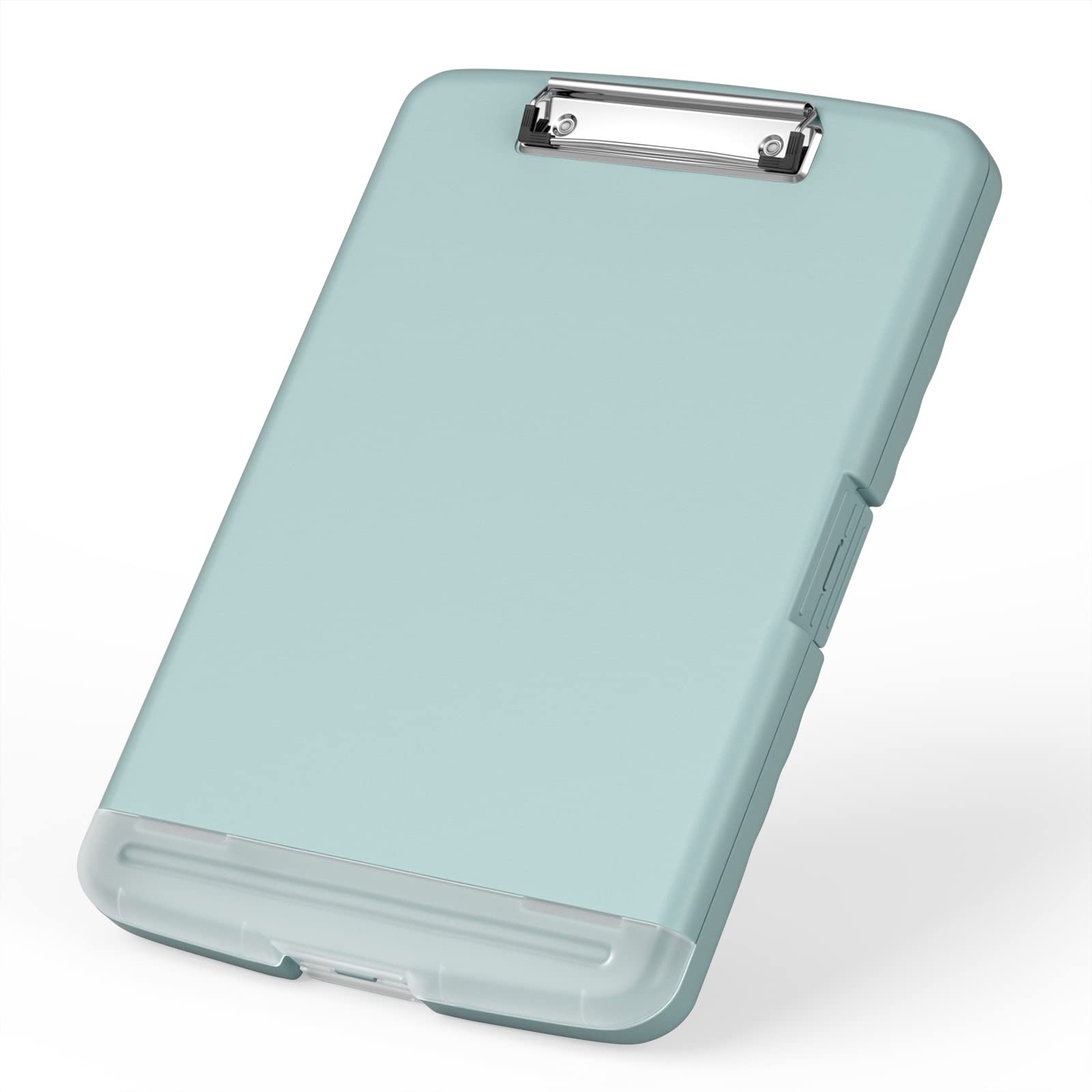 Rimilak Plastic Clipboard With Storage, High Capacity Nursing Clipboards With Pen Holder, Slim Clipboard Storage Box With Heavy