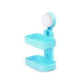 Venja Plastic Double Layer Wall Mountable SoapHolder