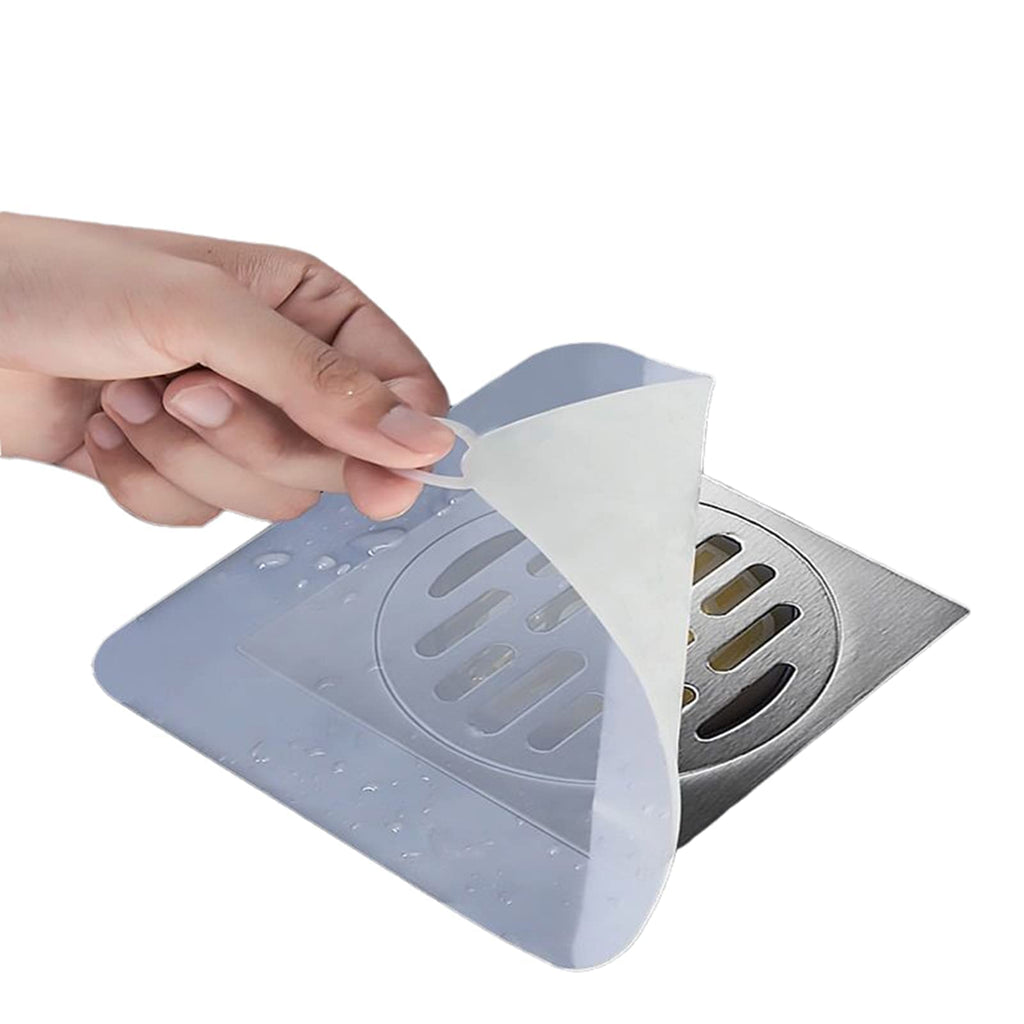 MAOYONG Tub Stopper Silicone Floor Drain Anti-Odor Mat, Silica Gel Drain Plugs, Anti-Odor Deodorizing Cover, Kitchen Seal, Sewer