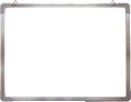Eclet Aluminum Non Magnetic 1 X 1 Feet Double Sided White Board And Chalk Board Front Side Whiteboard Marker Surface And Back Si