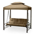Gazebo 3-Seat Swing Replacement Canopy Top Cover-New