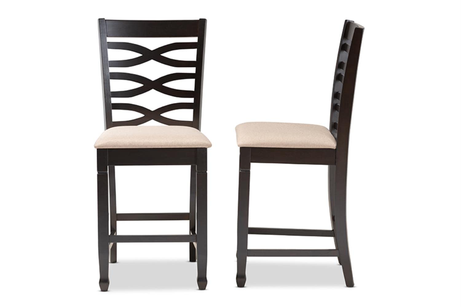 Baxton Studio Lanier Pub Chair Set - Thumbnail 2