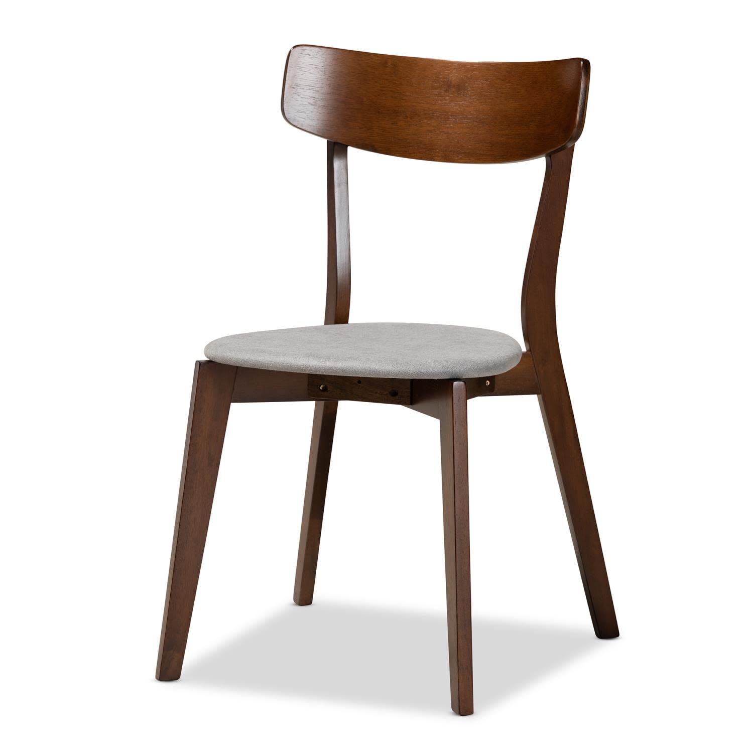 Baxton Studio Tarana Mid-Century Modern Dining Chair Set