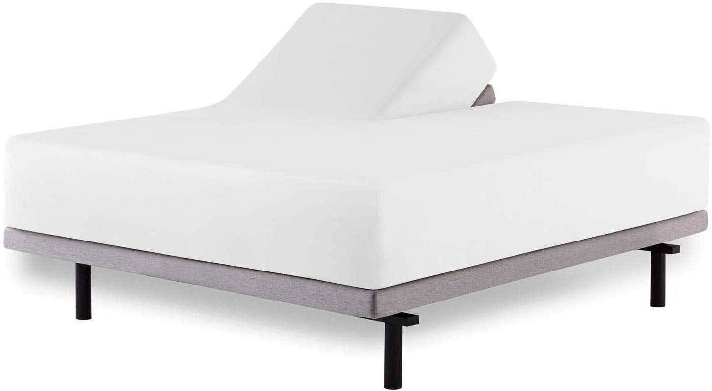 Sheets For Sleep Number Bed Split King,Split Top King Sheets For Sleep Number Bed,100% Egyptian Cotton,White Solid,34 Split-King