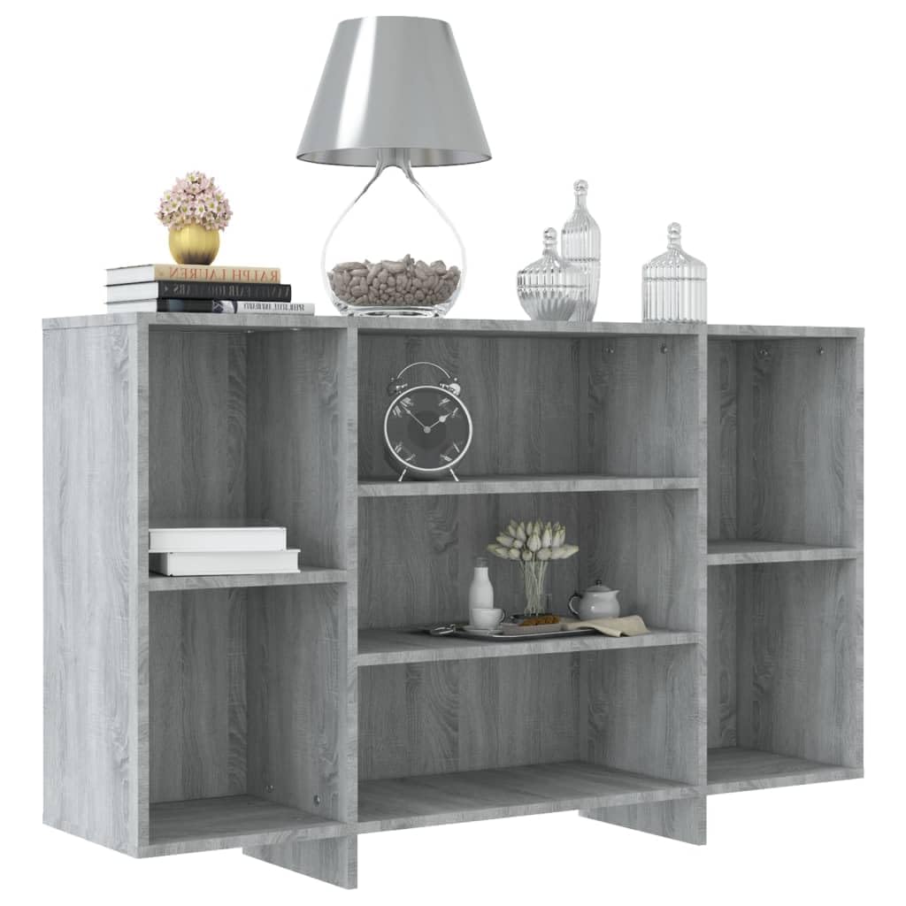 vidaXL Sideboard Gray Sonoma 47.2&quot;x11.8&quot;x29.5&quot; Chipboard