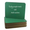 Flipside Products - 9.5 x 12 Green Chalkboard, Portable Lapboard, Pack of 24