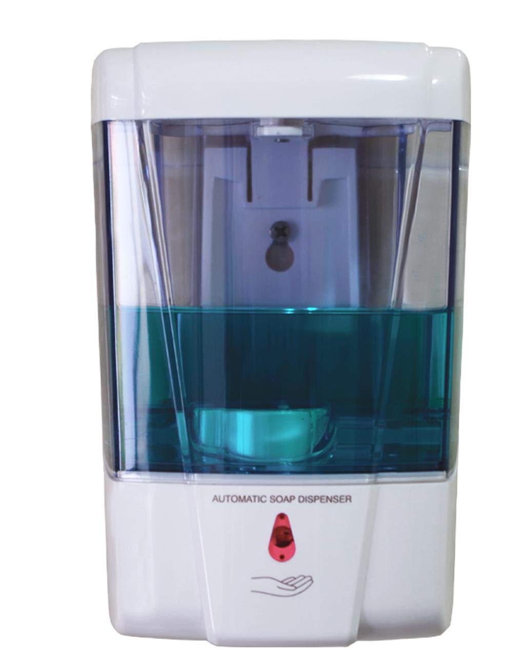 Naiver Automatic Soap Dispenser - Touchless Sensor Soap Pump,Wall-Mounted Hand Sanitizer Dispenser, Battery Operated for Hospita