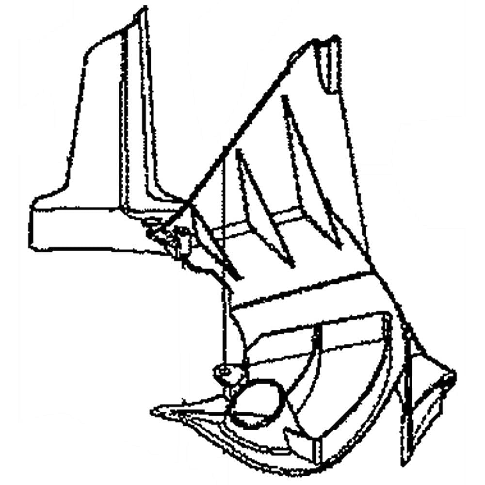 Husqvarna 586560401 Lawn Mower Deck Belt Cover Genuine Original Equipment Manufacturer (Oem) Part