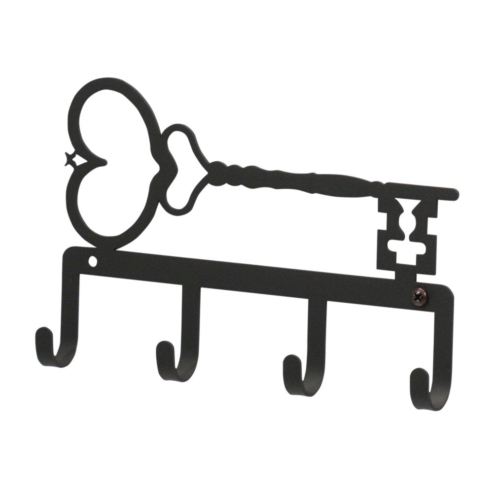Village Wrought Iron Heart-Key Key Holder Key Hooks