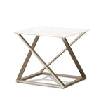 Steve Silver Zurich 3-Piece Occasional Table Set with White Finish ZU1003PC