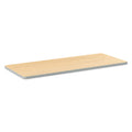 Hon Build Rectangle 60" W X 24" D Table Top, Natural Maple
