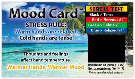 Stress Cards Mood Cards - Mc50 Heavy Cardstock 100