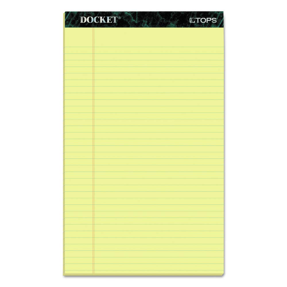 Top63580 - Docket Ruled Perforated Pads