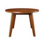 American Trails Genuine 100% Hardwood Round Coffee Table - Hand-Wiped Sweet Oak