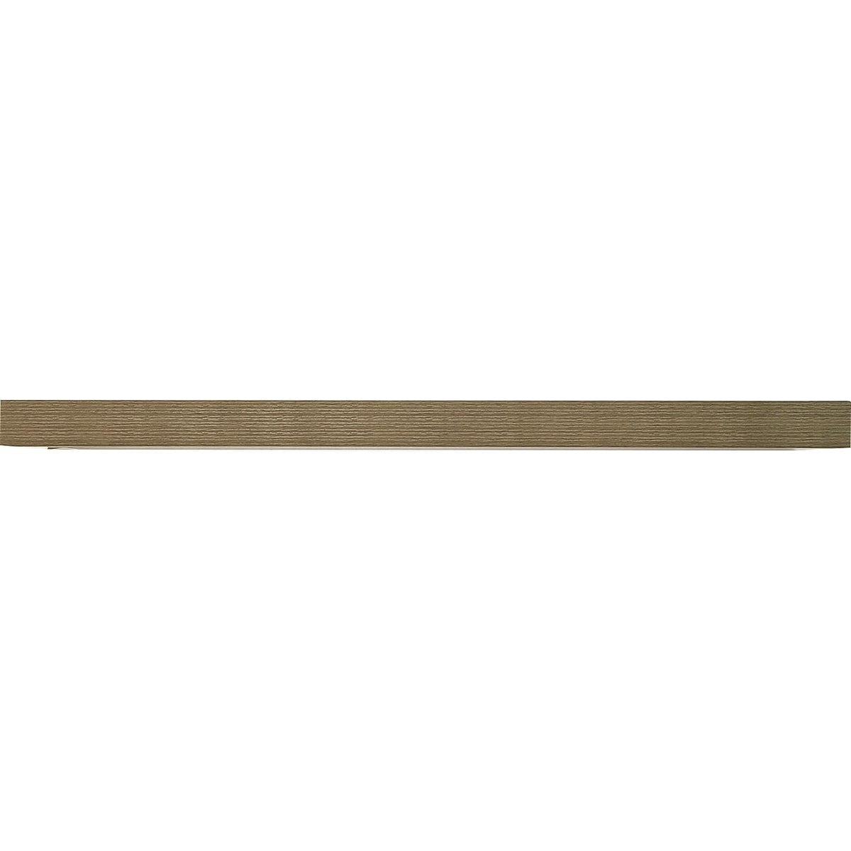 InPlace Shelving 9602042E Floating Shelf with Invisible Brackets, 48'', Gray Oak