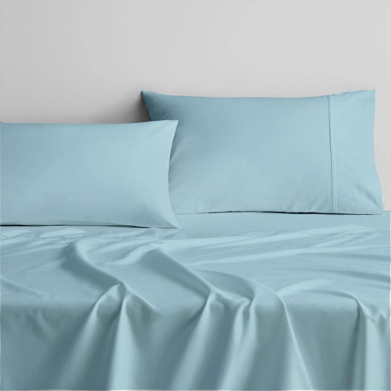Rv King Sheets 72 X 80 -Rv King Sheets Cotton,4 Pcs Cotton Bed Sheet Set To Fit Upto 15' Deep Mattress : Rv King72 X 80' -Ligh