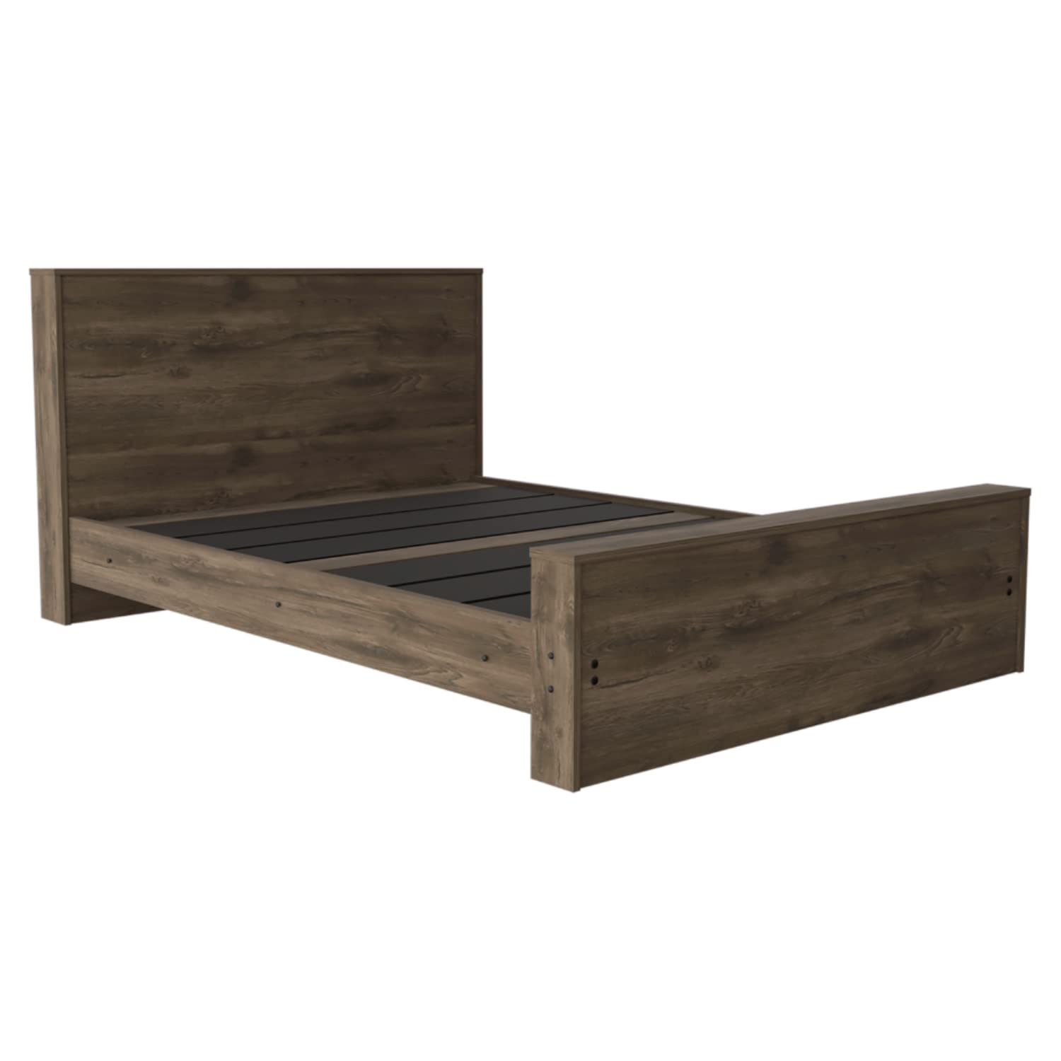 Barrie Full Size Bed Base With Headboard - Thumbnail 3