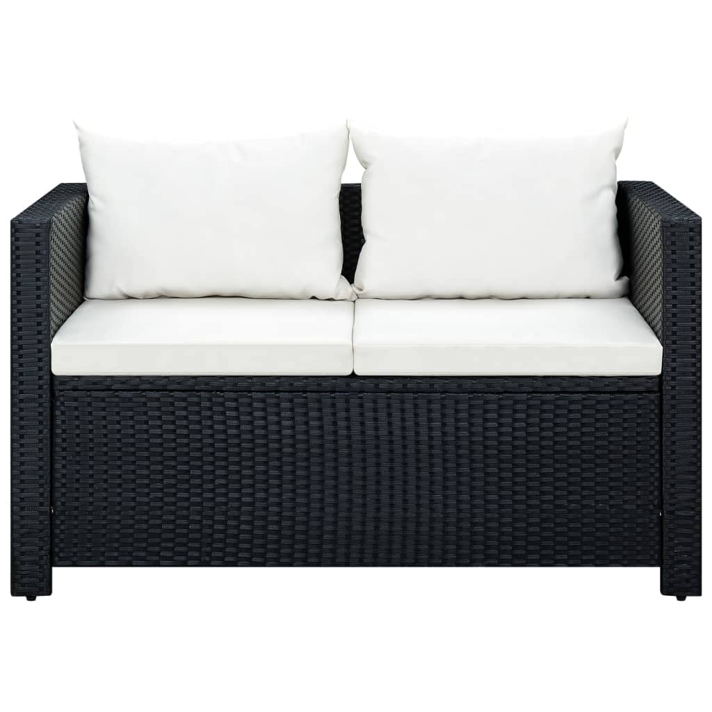 FAMIROSA 3 Piece Garden Lounge Set - Thumbnail 3