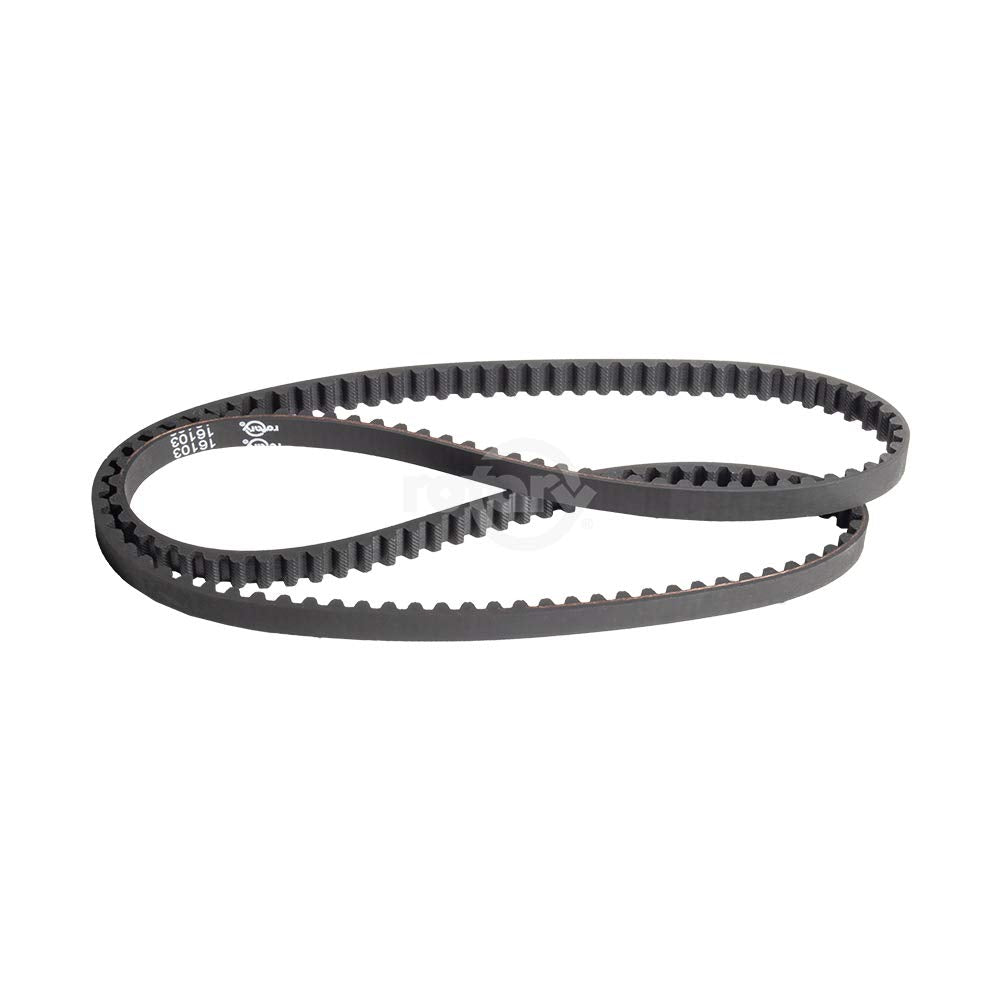 Rotary 16103 Timing Belt Replaces Stiga 9585-0085-00, 9585-0085-01, 9585-0161-01, 9585008500, 9585008501, 9585016101. Fits Stiga