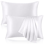 100% Pure Silk Pillowcase for Hair and Skin, Both Sides Mulberry Silk Pillowcases with Hidden Zipper, Cooling Pillowcase 19 Momm