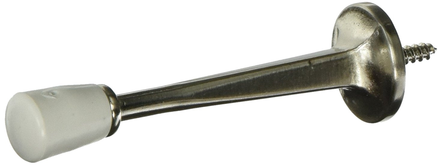 Deltana Zbds30U15 Zinc Die-Cast 3-Inch Baseboard Door Bumper