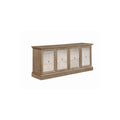 Coaster Home Furnishings Brockway 4-Door Dining Sideboard Buffet Cabinet Barley Brown