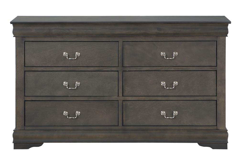 Acme Louis Philippe Dresser in Dark Gray
