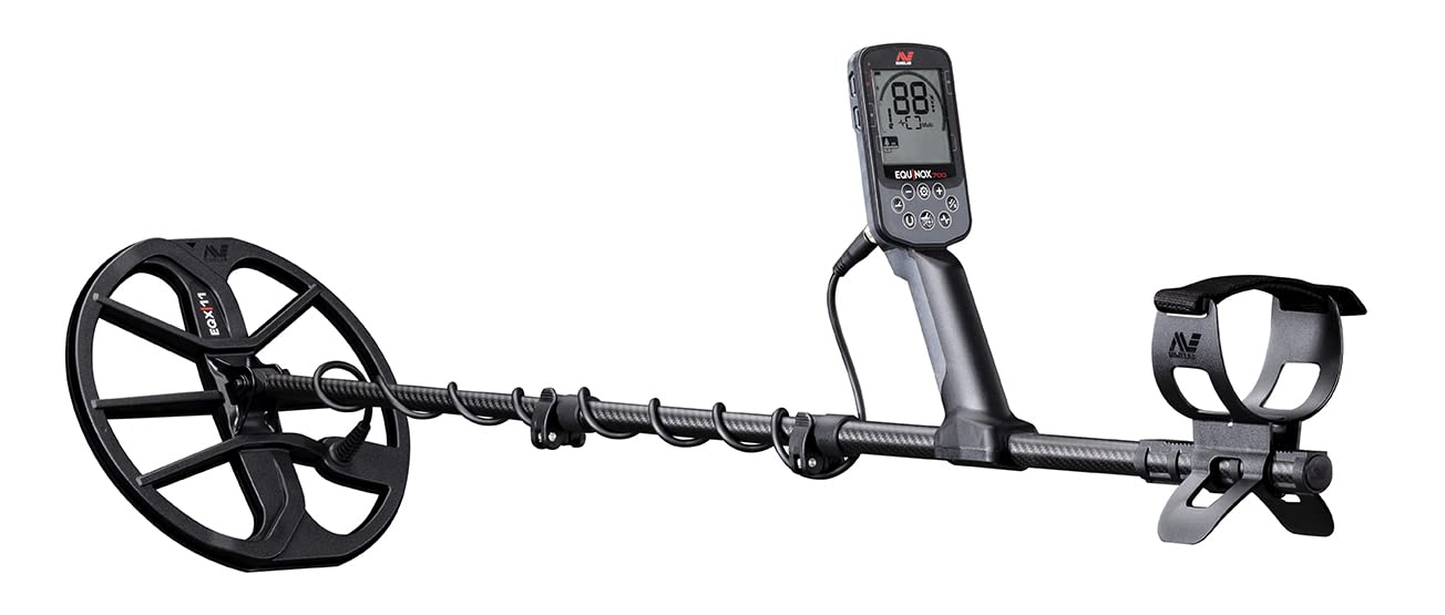 Minelab Equinox 700 Multi-Frequency Collapsible Metal Detector For Adults With Eqx 11' Waterproof Double-D Coil & Wireless Head