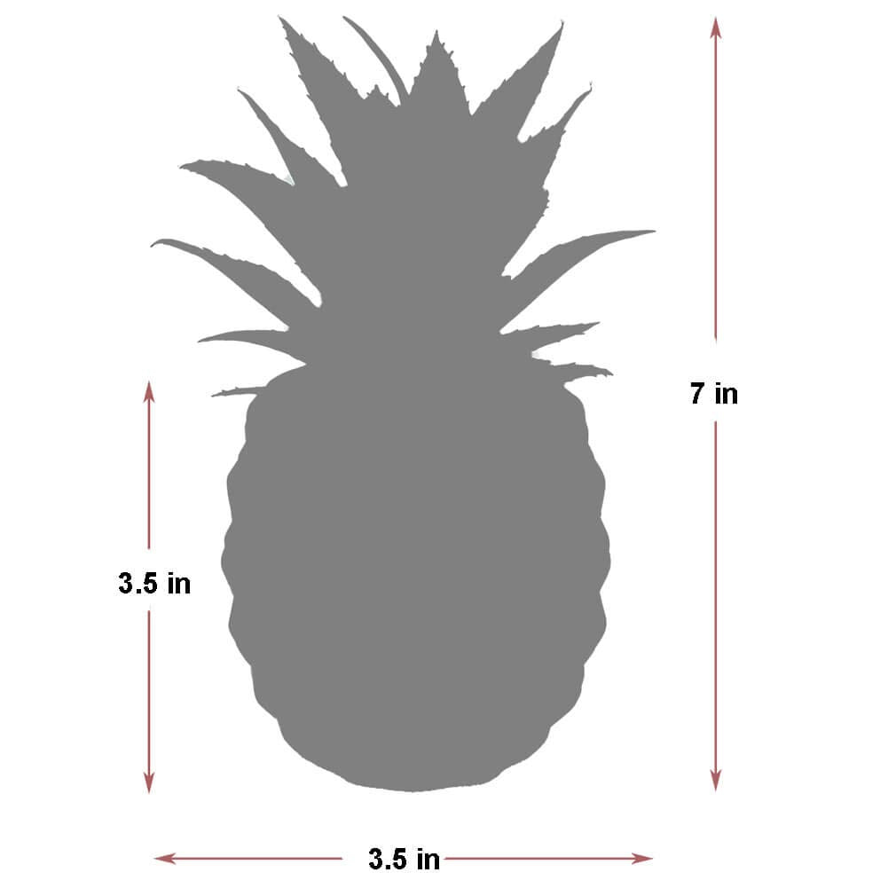 Blascool Artificial Succulent Potted Pineapple Decor - Fake Pineapple Home Office Kitchen Table Decor (05 Rose Gold)