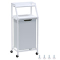 Timberer Laundry Hamper, Laundry Sorter, Rolling Laundry Basket with Wheels, 2 Shelves, 18 Gal(68L), Pull-Out and Removable Oxfo