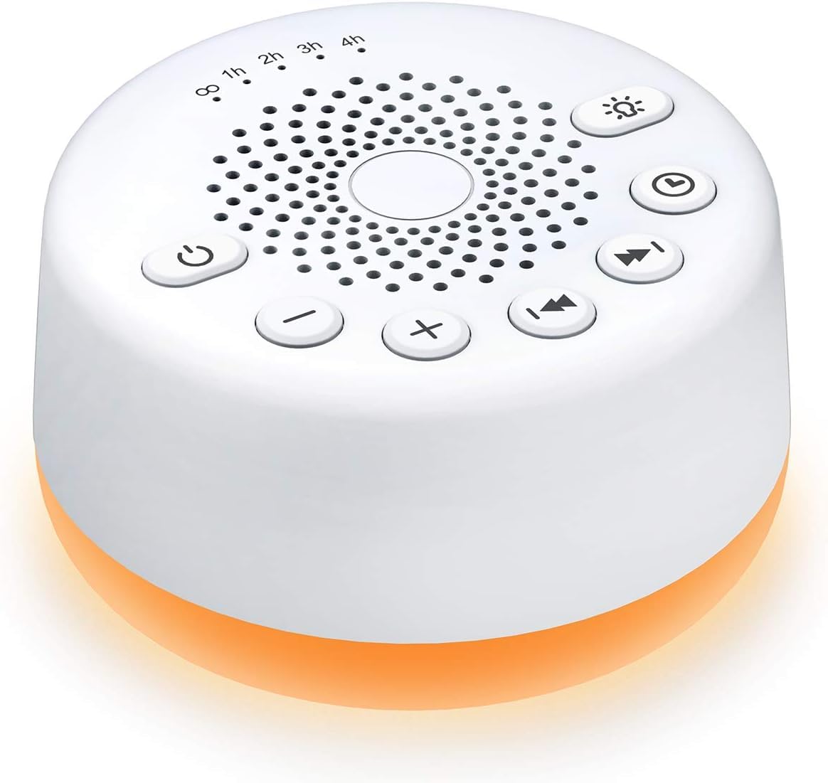 Sound Machine Easysleep White Noise Machine with 25 Soothing Sounds and Night Lights with Memory Function 32 Levels of Volume an