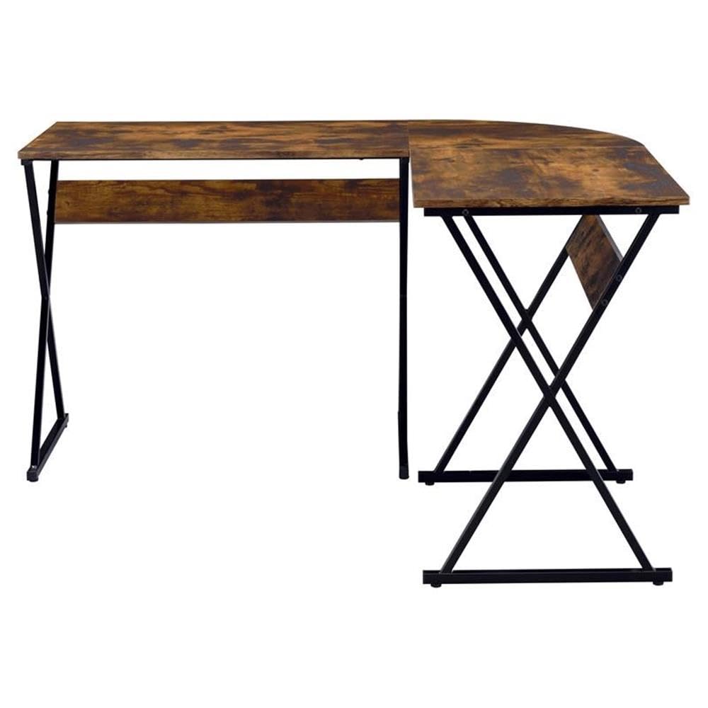 Acme Zafiri Wooden Top L-Shaped Writing Desk - Thumbnail 3