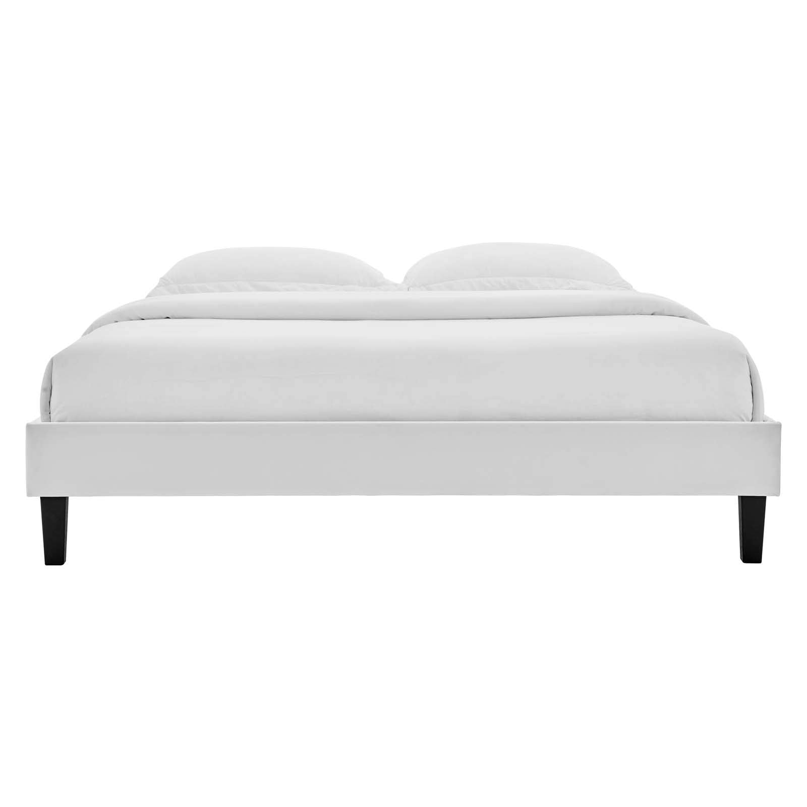 Modway Reign Platform, Twin, Light Gray