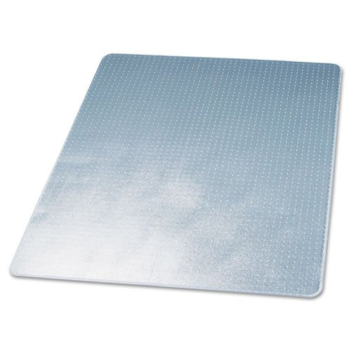 Deflect-O 46 By 60-Inch Duramat Beveled Chair Mat For Low Pile Carpet, Clear
